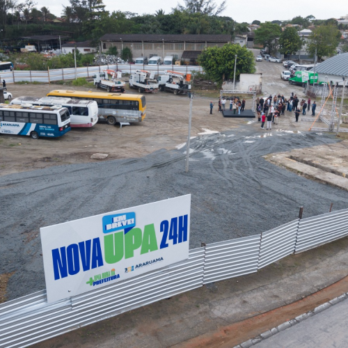 Araruama (RJ) inicia construção de nova UPA com investimento de R$ 20,9 milhões