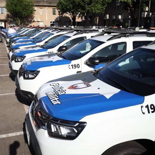 Polícia Militar do Espírito Santo recebe 115 novas viaturas semiblindadas