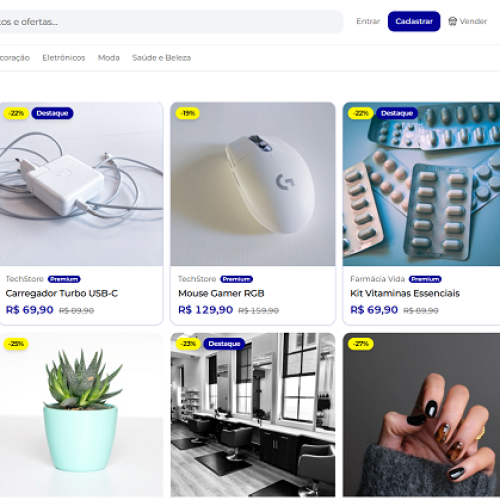 Itaperuna ganha “shopping digital” para fortalecer o comércio local