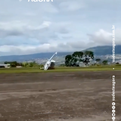 Avião cai e explode após decolagem na Venezuela; Veja o Vídeo