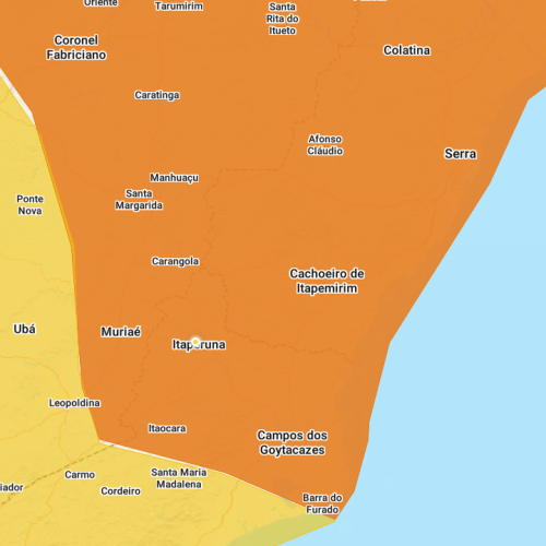 URGENTE: INMET emite aviso de perigo para tempestade