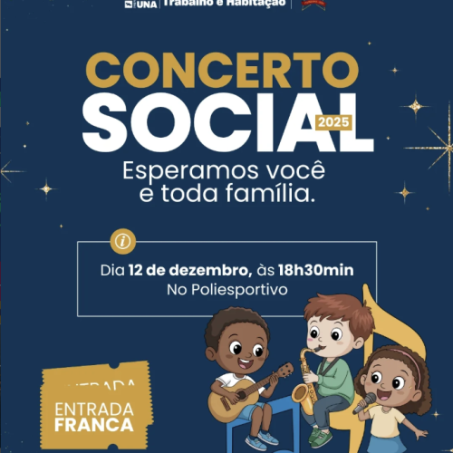 Concerto Social 2025: Um Espetáculo para Toda a Família