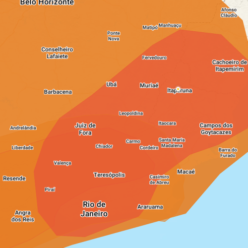 Alerta Vermelho: INMET avisa sobre grande perigo de chuvas extremas
