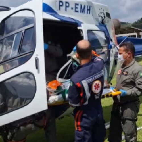 Explosão de botija de gás deixa homem gravemente ferido em Brejetuba (ES)