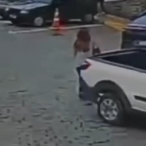 Mulher é atropelada em frente a Hospital em Bom Jardim (RJ)