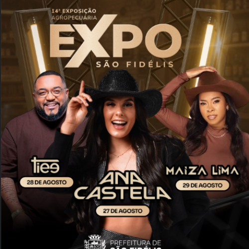Prefeitura de São Fidélis (RJ) divulga programação da 14ª Exposição Agropecuária