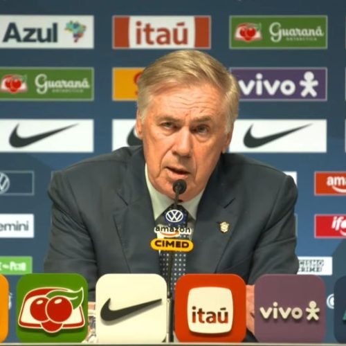 Ancelotti convoca Seleção Brasileira com novidades para amistosos contra Austrália e Índia