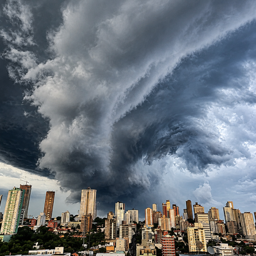Rio tem previsão de rajadas de até 90 km/h e temporais nesta quarta-feira (30)