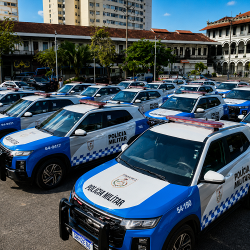 PMERJ recebe novas viaturas blindadas para reforçar patrulhamento