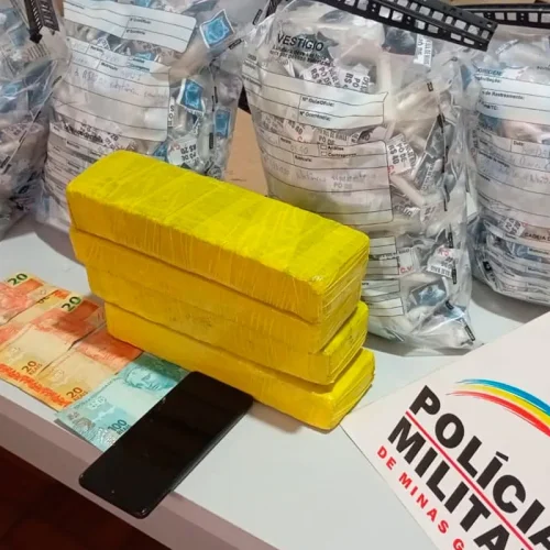 Droga avaliada em quase R$ 80 mil é apreendida em rodovia no Sul de Minas