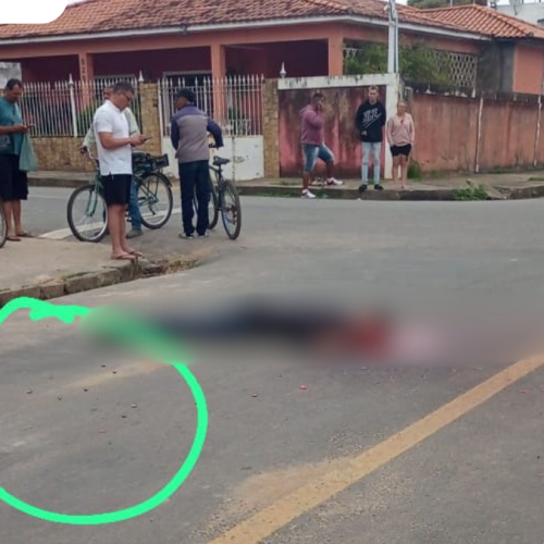 Homem é morto a tiros na manhã desta terça-feira (28) no bairro Boa Fortuna, em Itaperuna (RJ)