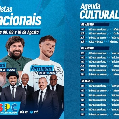 Programação Cultural é mais um destaque do “Fundação Faz a Festa” edição especial 30 anos