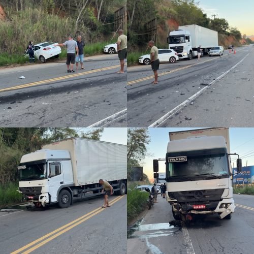 Tragédia na RJ-186: Colisão entre carro e caminhão deixa um morto no trevo de São José de Ubá