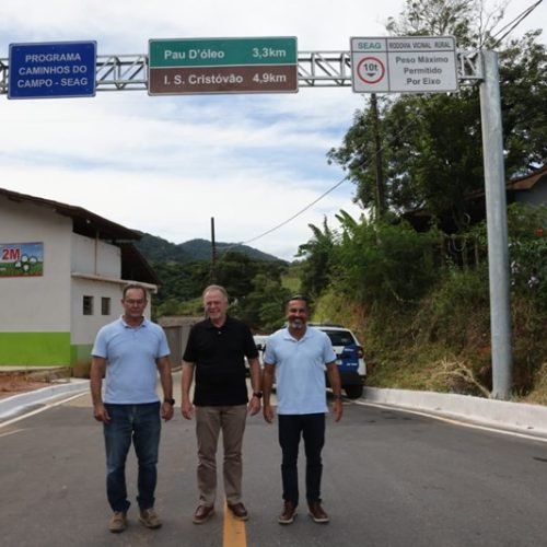 Guarapari (ES) recebe investimentos em infraestrutura rural, saneamento e esporte