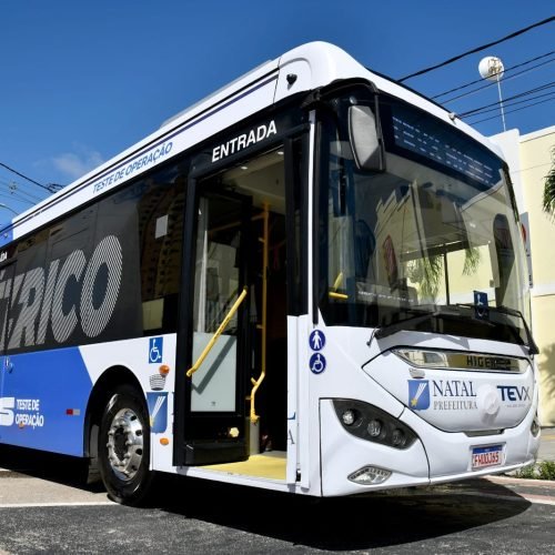 Prefeitura de Bom Jesus do Itabapoana inicia testes com ônibus elétrico gratuito