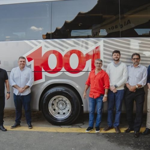 Prefeito Guilherme Fonseca inaugura linha de ônibus ligando Porciúncula à Região dos Lagos