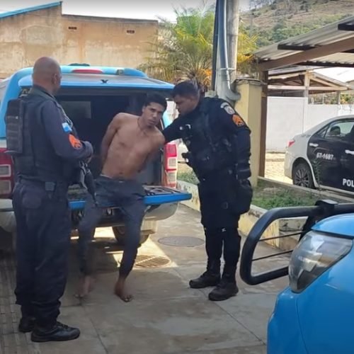 Suspeito de homicídio em Varre-Sai (RJ) é preso em flagrante