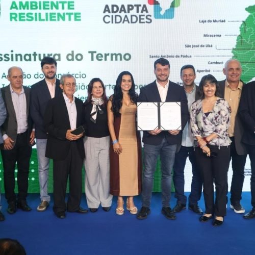Porciúncula (RJ) adere ao Programa Ambiente Resiliente para fortalecer ações contra enchentes e eventos climáticos