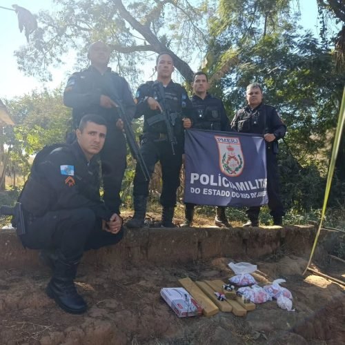  Operação conjunta resulta em cinco conduzidos e grande apreensão de drogas em Itaperuna (RJ)