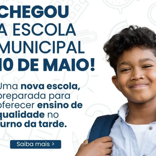 Nova Escola Municipal 10 de Maio abre vagas para o Ensino Fundamental