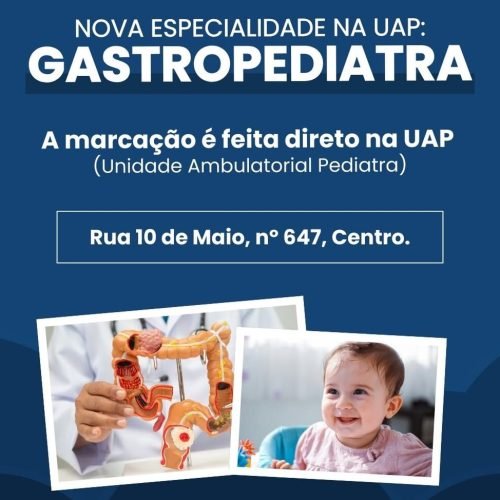 Saúde Infantil: Itaperuna ganha especialista em estômago e digestão infantil