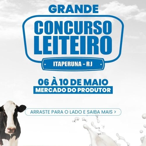 Itaperuna anuncia Grande Concurso Leiteiro com R$ 75 mil em prêmios