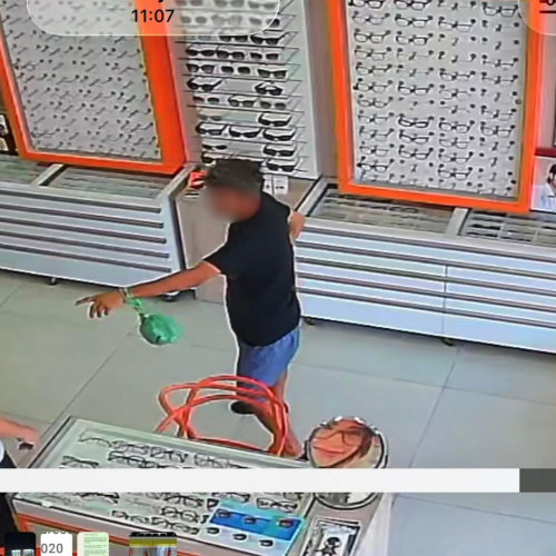 Homem é perseguido e preso após assaltar ótica em Itaperuna (RJ)