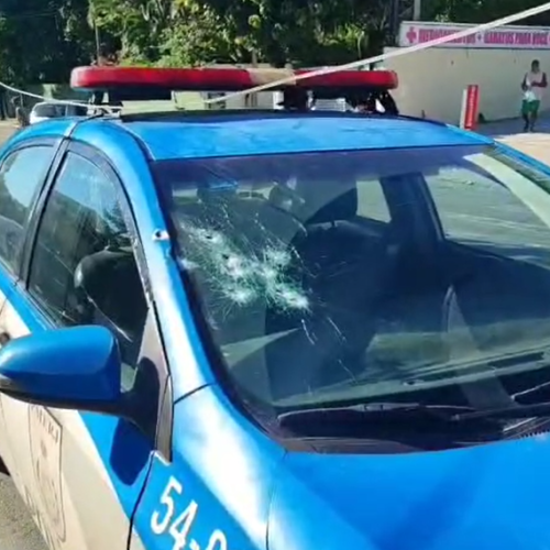 Viatura da PM é atacada a tiros em São Gonçalo – RJ