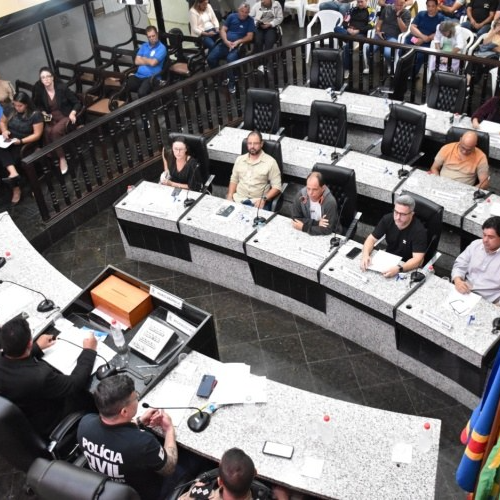 Câmara de Muriaé debate modernização e segurança no transporte por aplicativos em Audiência Pública