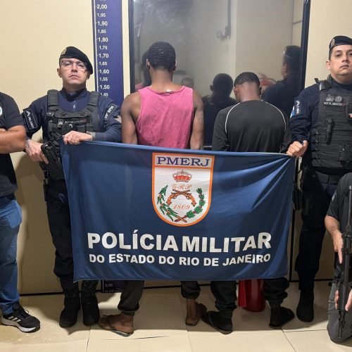 Ação conjunta prende suspeitos de assalto a posto de combustíveis em Natividade (RJ)
