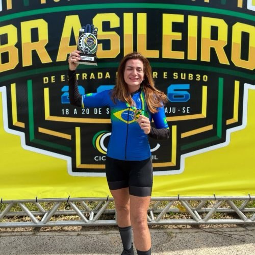 Atleta de Itaperuna (RJ) conquista bicampeonato brasileiro de ciclismo no contrarrelógio