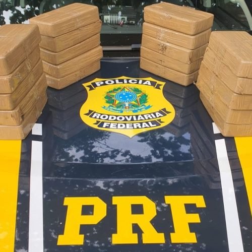 PRF apreende 20 kg de pasta base de cocaína em Cachoeiro de Itapemirim (ES)