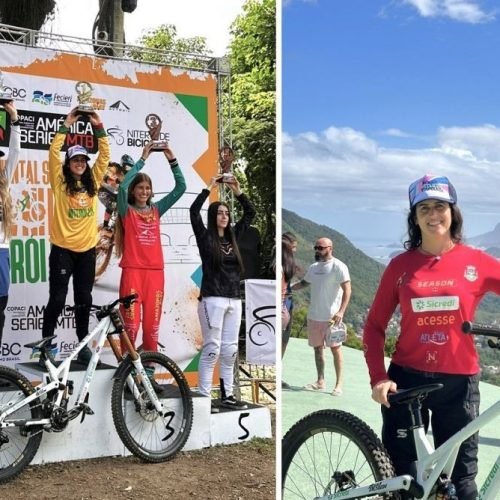Nara Faria vence etapa da América Séries de Downhill em Niterói