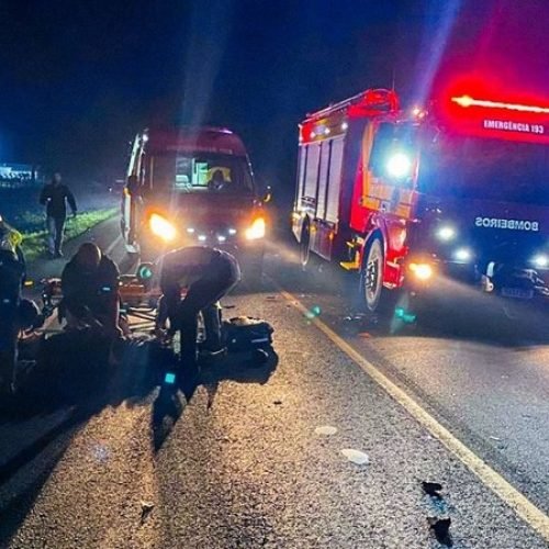 Colisão de veículos deixa dois mortos na BR 356, Italva