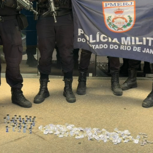 Polícia Militar descobre esconderijo de drogas em Santo Antônio de Pádua (RJ)