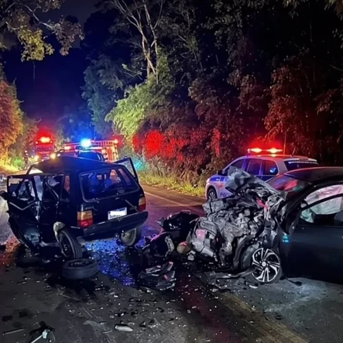 Acidente na MG-111 deixa quatro mortos em Ipanema (MG)