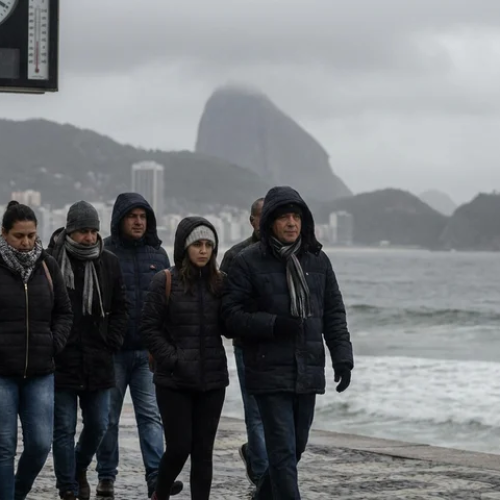 Frio intenso faz temperaturas ficarem abaixo de 10°C em cidades do Espírito Santo