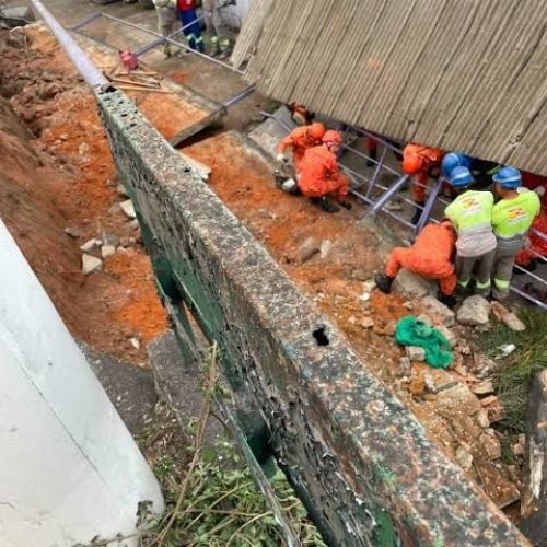 Trabalhador morre após muro desabar durante serviço em Nova Friburgo (RJ)