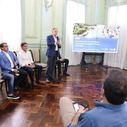 Espírito Santo alcança recorde histórico com R$ 137,6 bilhões em investimentos anunciados até 2029