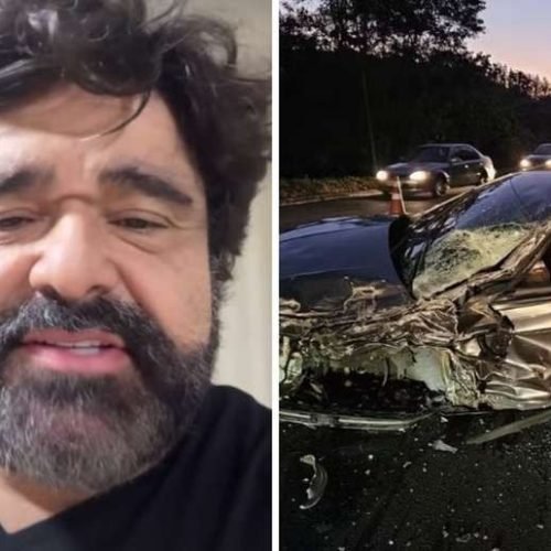Carro de Fabiano Menotti fica destruído após acidente em Minas Gerais