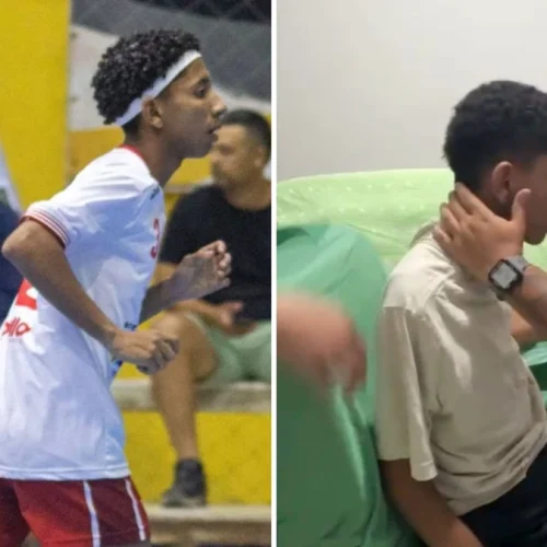 Adolescente fica tetraplégico após ser atingido por onda na Praia da Costa