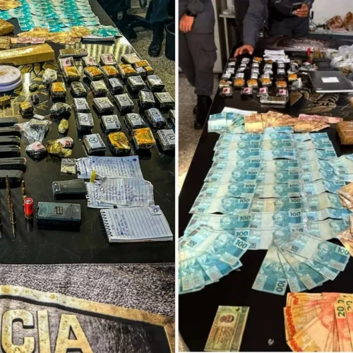 Polícia Militar apreende armas, drogas e munições em casa usada como depósito por facção criminosa em Vitória (ES)