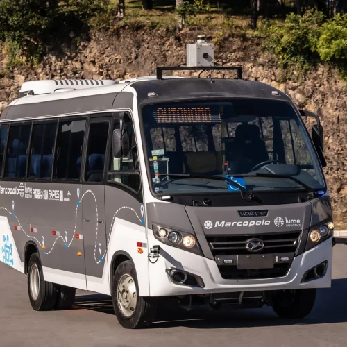 Primeiro ônibus autônomo da América Latina começará a operar no Espírito Santo