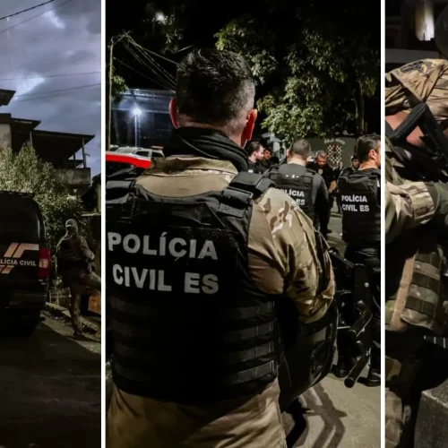 Polícia Civil deflagra Operação Cinturão Sul e cumpre mais de 40 mandados em 19 cidades do Espírito Santo