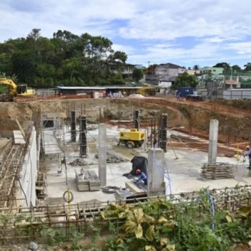 Vitória constrói ‘piscinão’ para reduzir alagamentos em seis bairros