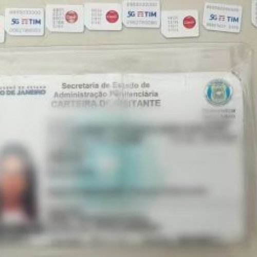 Visitante é flagrada tentando entrar com 27 chips de celular em presídio de Campos dos Goytacazes  (RJ)