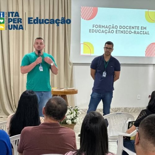 Itaperuna promove formação sobre Educação Étnico-Racial para professores da rede municipal