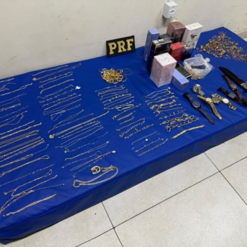 Ação policial recupera joias avaliadas em R$ 1 milhão e prende suspeitos de furto a residência na BR 101