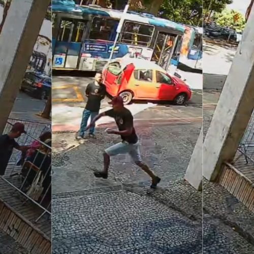 Mulher tem colar puxado e roubado durante almoço no Centro de Belo Horizonte